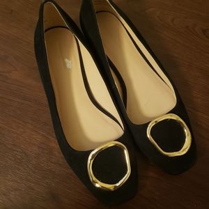 Something navy flats